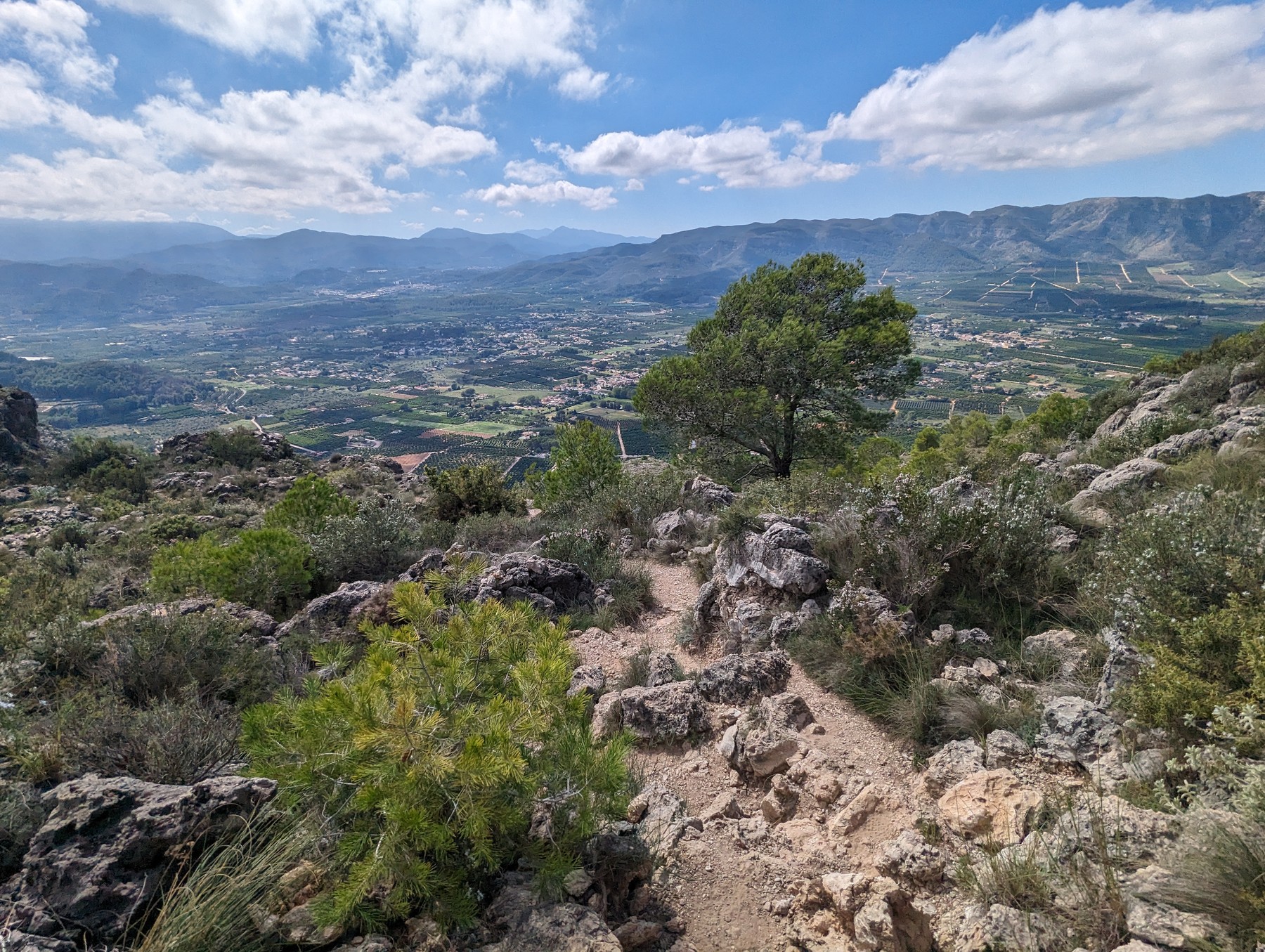 Local hiking Marxuquera